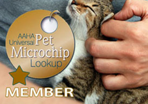 AAHA Universal Pet Microchip Lookup Member Seal • Buddy ID